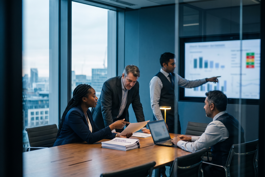 Audit committee reviewing employment rights compliance across a contingent workforce